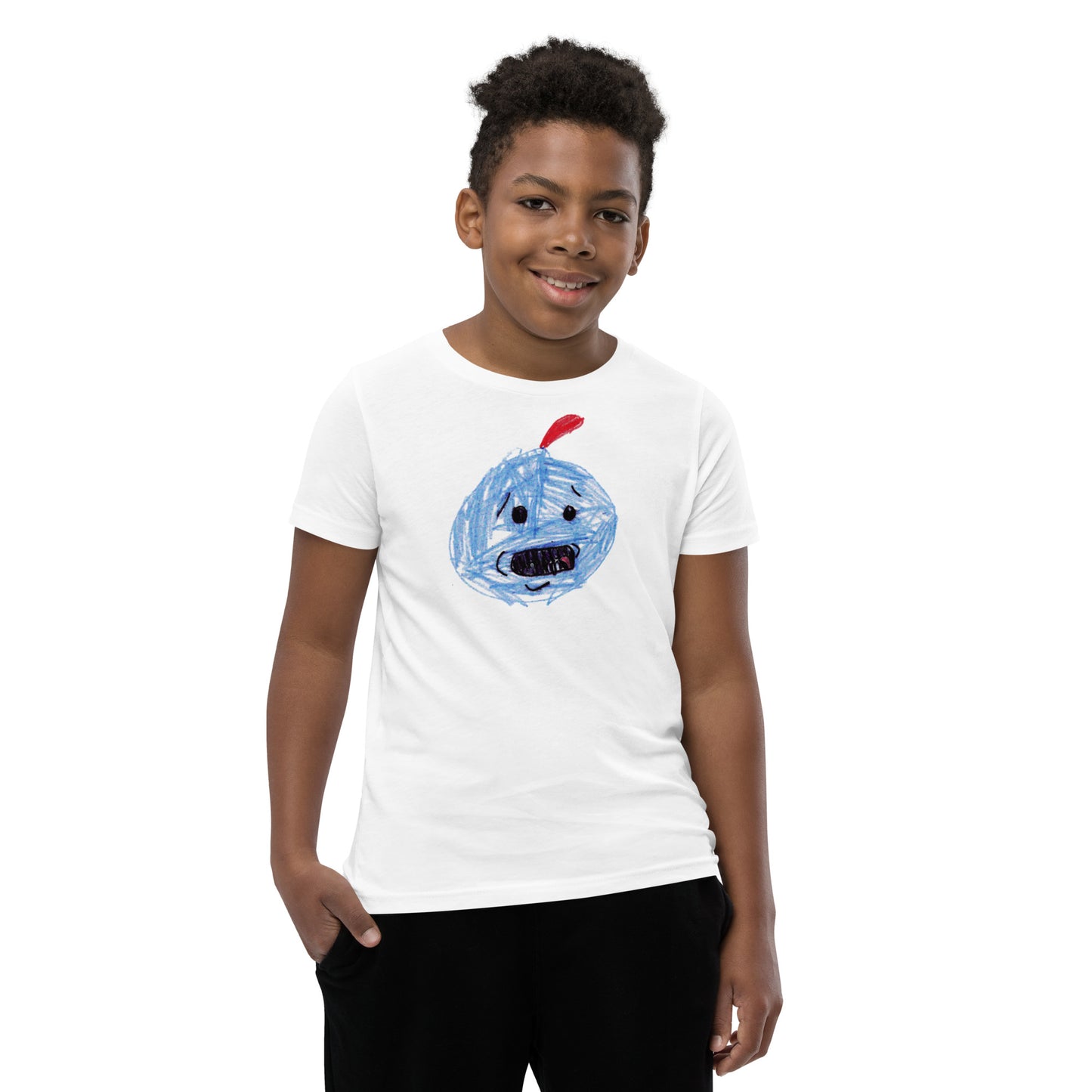 Crayon Meeseeks Pumpkin Youth Tee