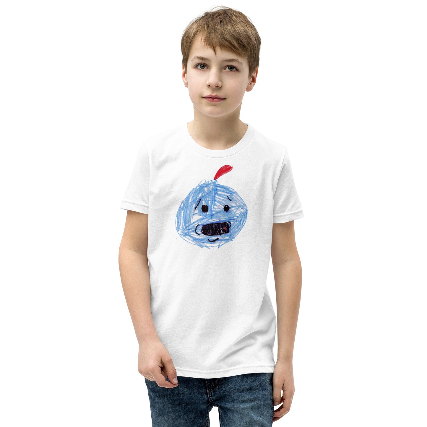 Crayon Meeseeks Pumpkin Youth Tee