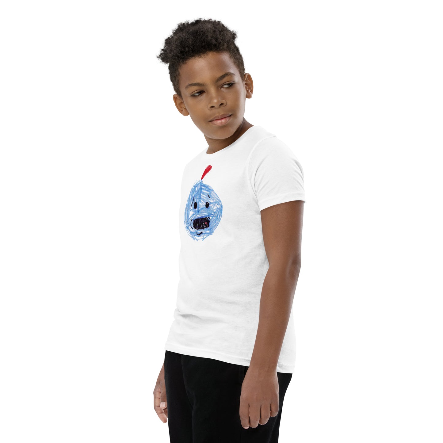 Crayon Meeseeks Pumpkin Youth Tee