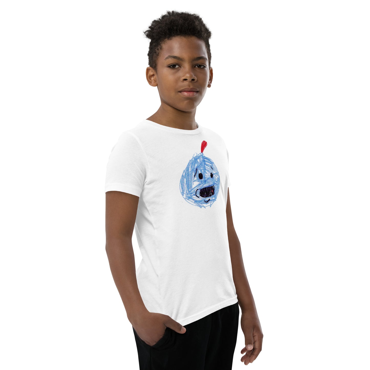 Crayon Meeseeks Pumpkin Youth Tee